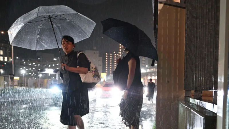 Tokyo Deluged: Four Dead As Torrential Rains Spark Chiba Landslide Alerts
