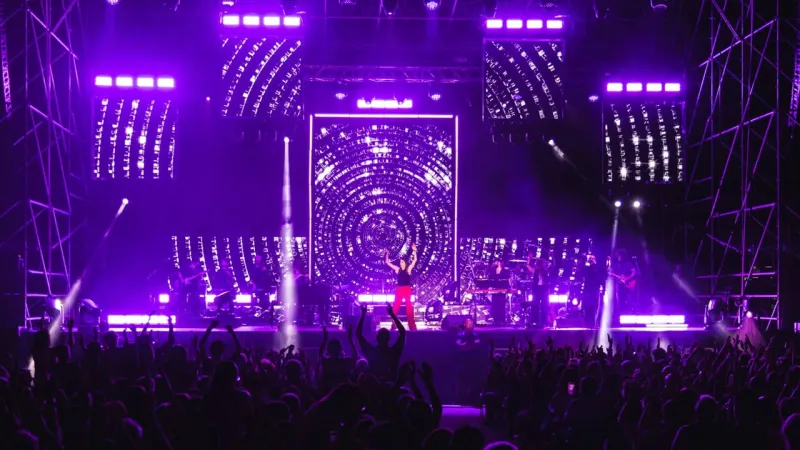 Giorgia's Voice Illuminates Palmanova Summer Stage