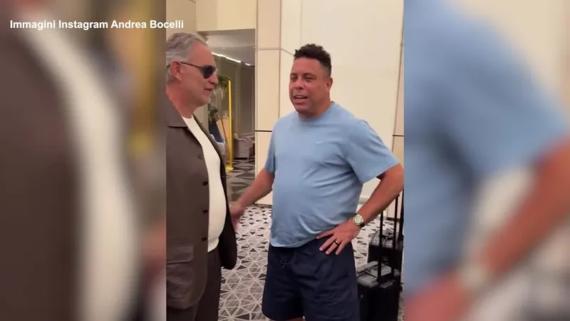 Ronaldo Confesses Jealousy of Bocelli, Sinner at World Cup Event