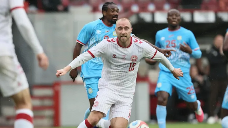 Christian Eriksen Collapses Again Mid-Match, Recalling Euro 2021 Scare