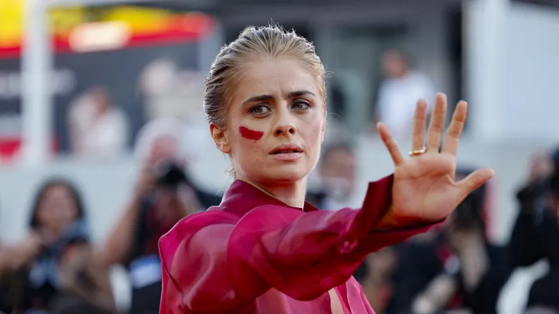 Greta Scarano Uses Venice Red Carpet to Highlight Femicide Crisis