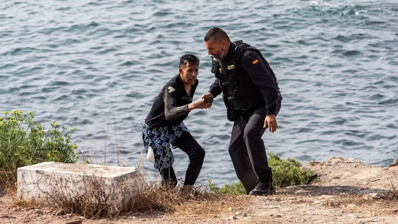 Ceuta Overwhelmed: EU Border Town Faces Unprecedented Migrant Influx
