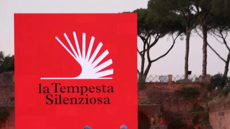 Silent Storm Unites Rome: Thirty Thousand Converge for Baricco Reading