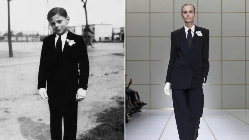Silvana Armani Honors Uncle Giorgio with Poignant Runway Tribute