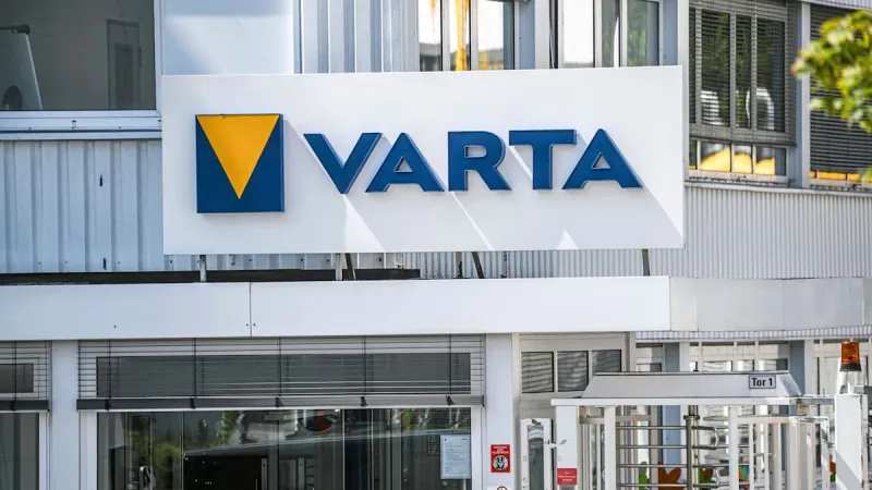 German Battery Maker Varta Files for Insolvency, Eyes Future Security
