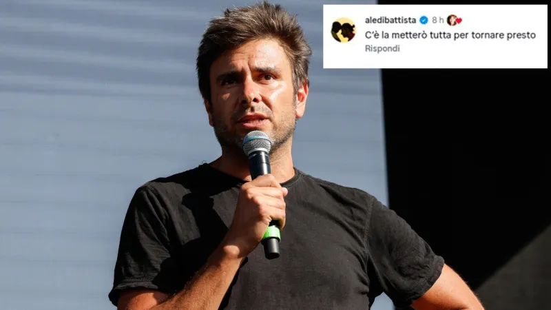 Di Battista Hospitalized in Cuba, Social Media Post Signals Recovery Effort
