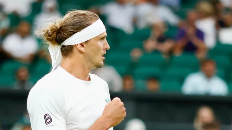 Zverev Begins Wimbledon Bid Against Challenging Belgian Foe