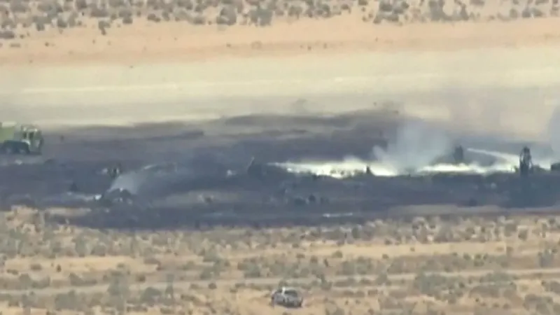 Mojave Desert B-52 Crash: Eight Airmen Presumed Dead