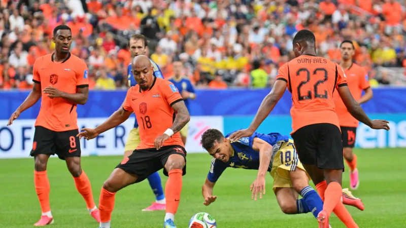Netherlands Dominates Sweden 4-1 in Thrilling World Cup Match