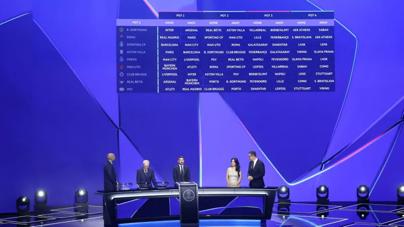 Italian Clubs Draw European Titans in Staggering Champions League Fixtures