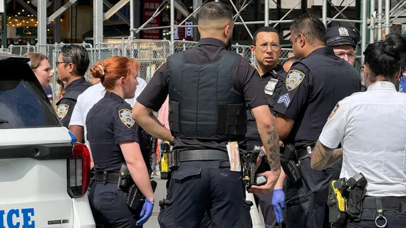 Teen Arrested After Daytime Shooting Rattles Times Square