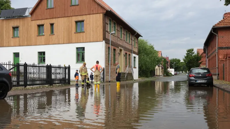 Tempestuous Weather Grips Germany: Berlin S-Bahn Collision, Widespread Chaos