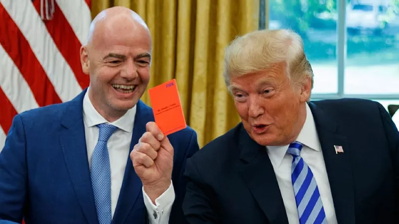 President Trump Admits FIFA Meddling Over "Unfair" World Cup Red Card