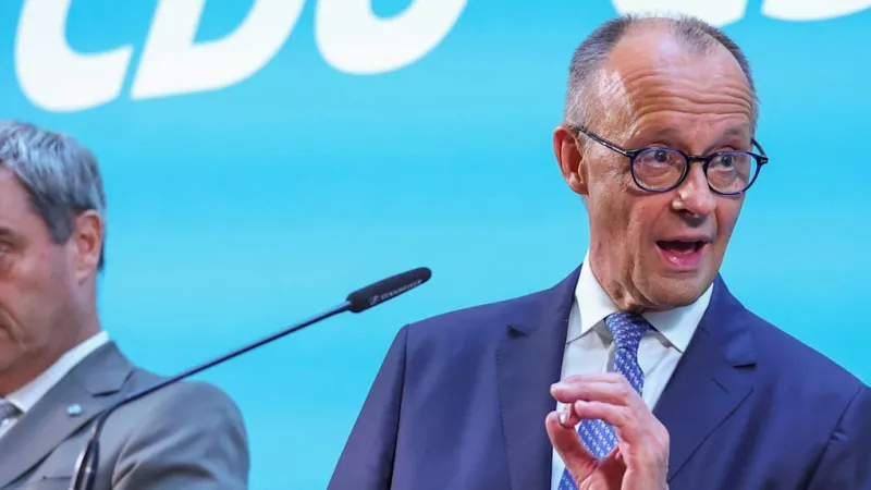 Merz Seeks Unity Amid Persistent CDU Fractures After Frei Election