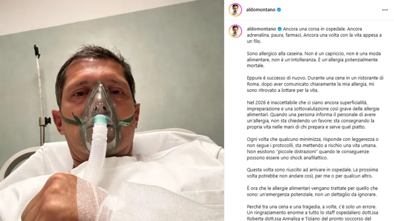 Olympian Aldo Montano Hospitalized: Anaphylactic Shock, Life "Hung by a Thread"