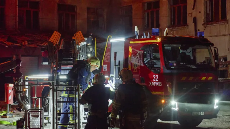 Deadly Russian Strike Hits Kharkiv: One Civilian Dead, Nine Injured