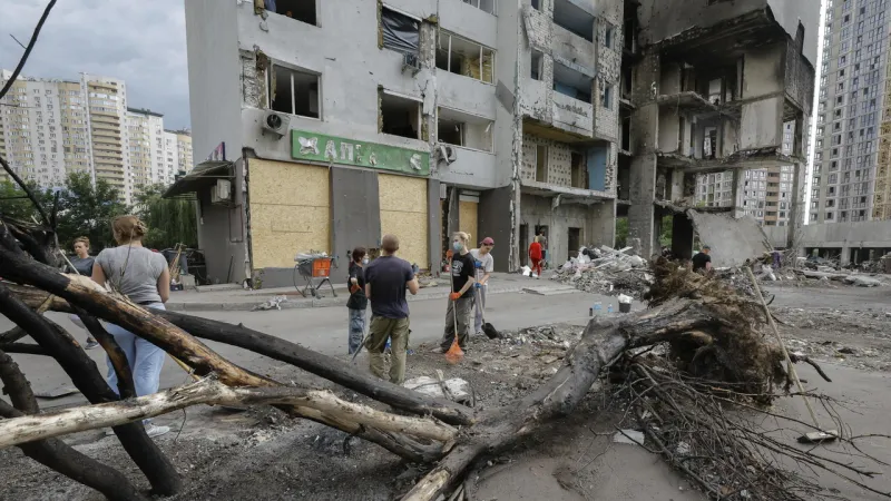 Deadly Russian Strikes Hit Kyiv, Ukraine Cities; Four Confirmed Dead
