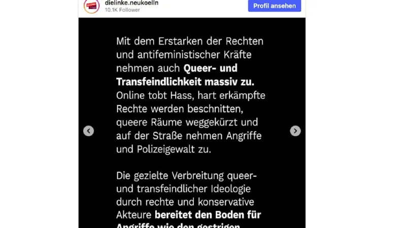 Political Islam Denial Divides German Left After CSD Attack