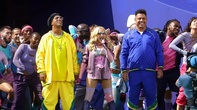 Madonna Joins Ronaldinho, Ronaldo for World Cup Final Halftime Extravaganza