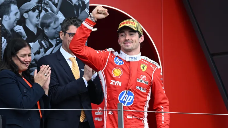 Leclerc Conquers Silverstone: Ferrari Victorious, Championship Leader Falters