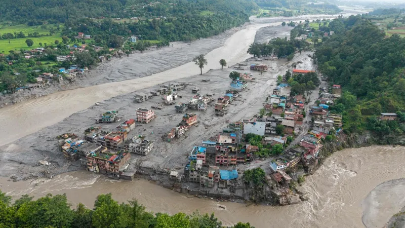 Himalayan Floods: Nepal Reports 517 Foreigners Missing, Data Dispute with Beijing