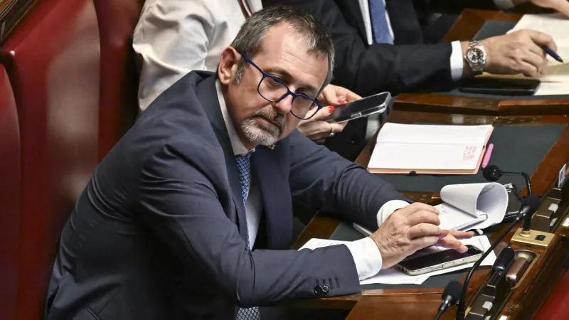 Delmastro Chat Probe Postponed Amid Fiery Political Clash