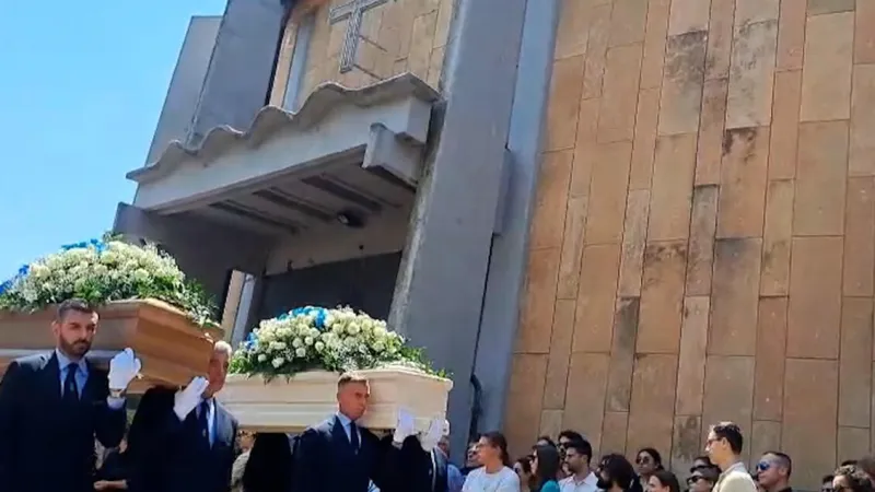 Maldives Tragedy: Genoa Mourns Mother and Daughter at Crowded Funeral