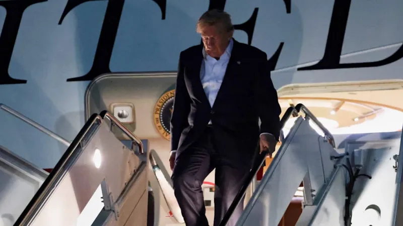 Iran-Backed Attack Threat Forced President Trump's NATO Summit Plane Change
