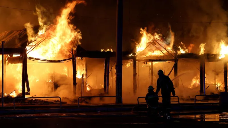 Ukrainian Drones Strike Moscow, Two Killed As Refinery, Monastery Hit