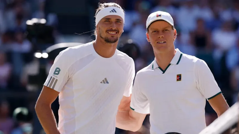 Sinner's Dominance Tested: Zverev Seeks Upset in Wimbledon Final