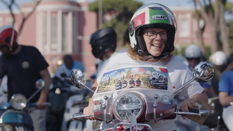 Iconic Vespa Scooter Marks 80 Years with Grand Rome Celebration