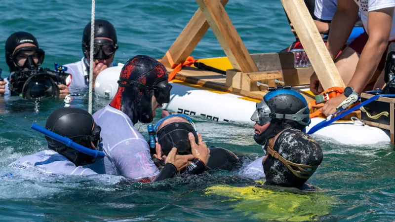 Freediver Minja Marinkovic Collapses Near Surface, German Record Unrecognized