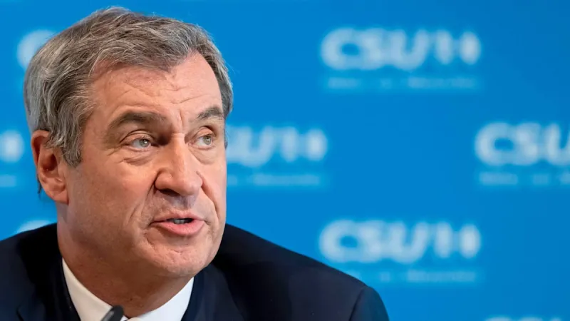 Soeder Demands Buergergeld Slashed to Constitutional Minimum Amid Budget Crisis