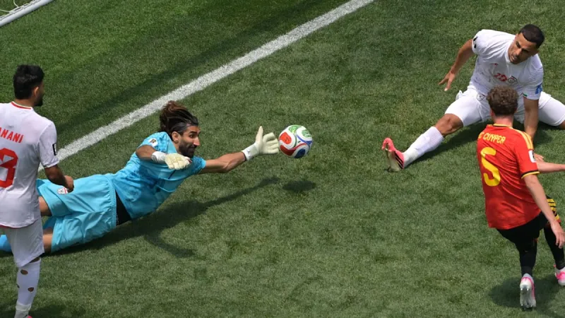 Nemati's Last-Gasp World Cup Save Denies Belgium Lead