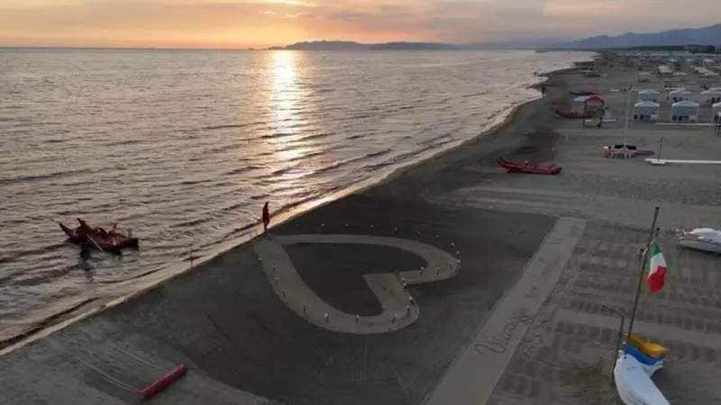 Viareggio Remembers: 17 Years on, Flowers and Sand Heart Demand Justice