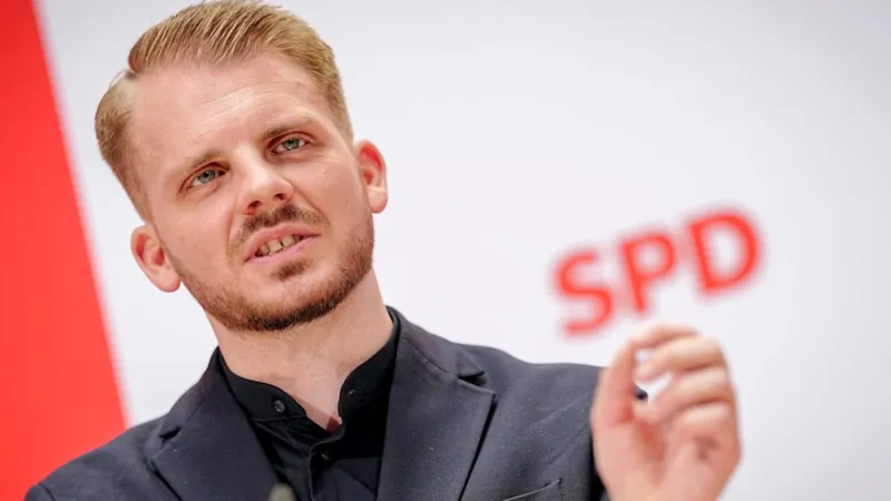 SPD General Secretary Ignites Battle for German Wealth Tax Revival
