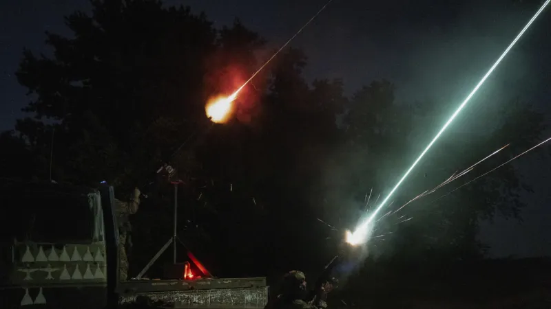 Kyiv Rocked by Russian Missile Barrage; Air Sirens Activate