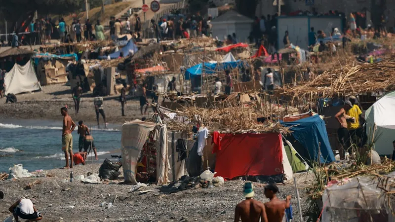 Spain Builds Ceuta Tent Camp Amid Soaring Migrant Arrivals