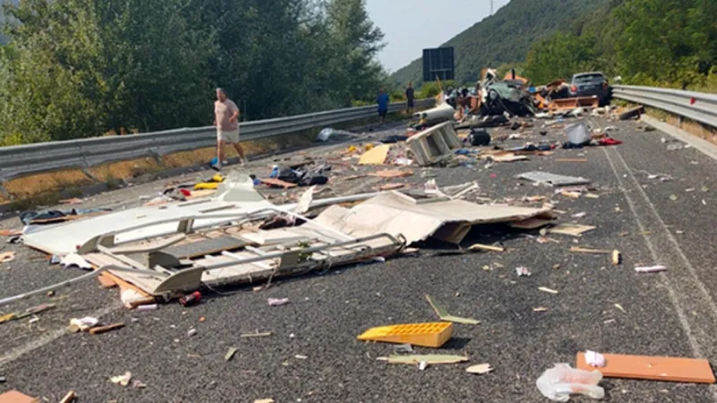 Devastating Terni-Rieti Highway Pileup Claims Six Lives, Injures Dozens