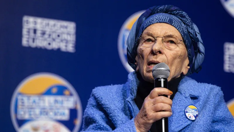 Italian Stateswoman Emma Bonino's Condition Delicate but Stable
