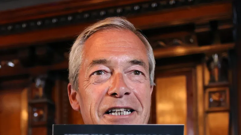 Farage Secures Clacton Victory, Defeating Satirical Challenger in By-election