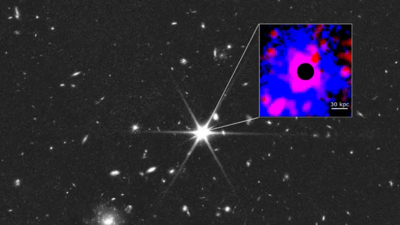 Chandra Observes First Warmth from Ancient Galaxy Cluster