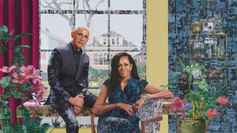 Powerful Obama Couple Portrait Dispels Months of Union Speculation