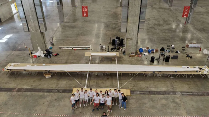 Pisa University Students Construct Record-Setting 20-Meter Paper Plane