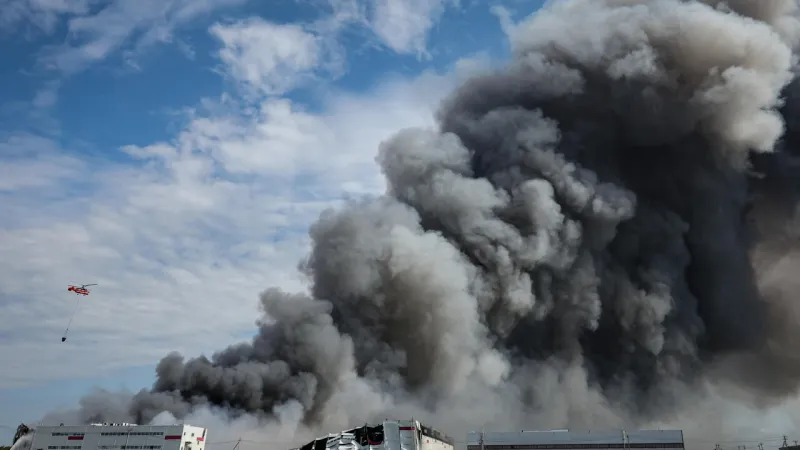Moscow Faces Night of Drone Barrage; Buildings Hit, Casualties Reported