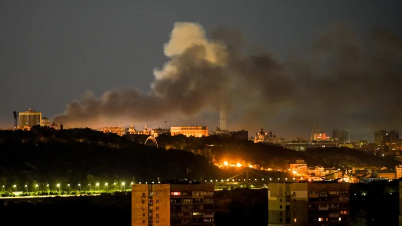 Kyiv Reels from Devastating Missile Barrage: Nine Dead, Blackouts Engulf Capital