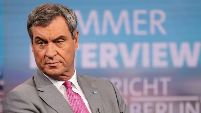 Söder Acknowledges AfD Reality: Rejects Imitation, Chancellor Swap