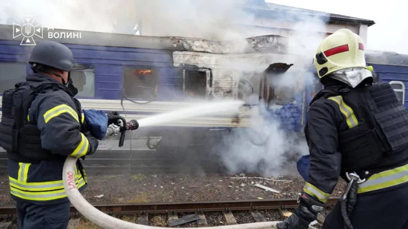 Russian Train Attack Spurs Western Alarm, Merz Warns European Peace at Risk