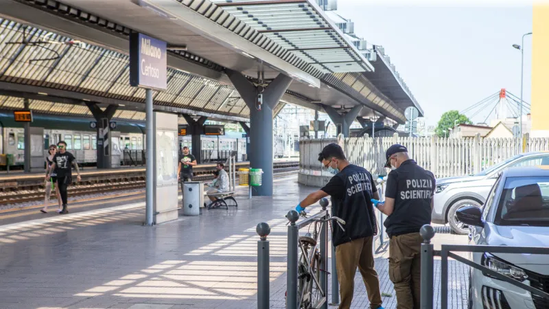Teen Detained in Fatal Milan Station Slaying; Eight Questioned