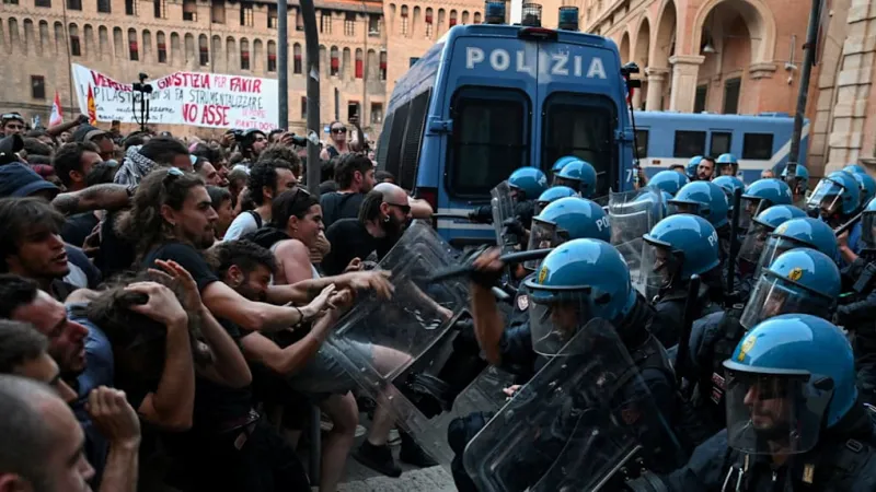 Moroccan Immigrant Death Ignites Violent Protests Across Italy